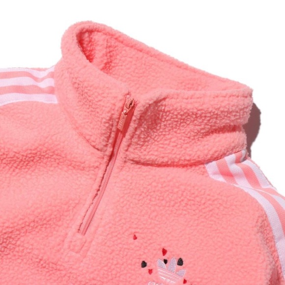 NWT Adidas Valentine's Day pullover Sweater GK7169 - Picture 3 of 8